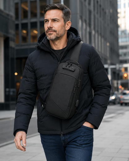 Lockable Crossbody Bag