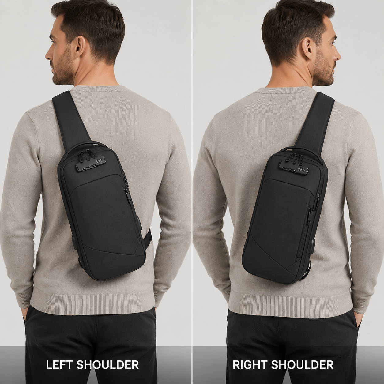 Lockable Crossbody Bag