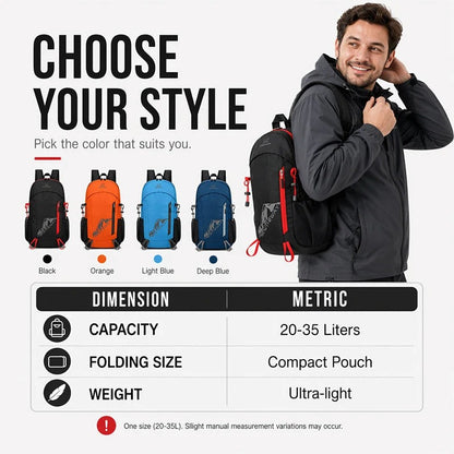 🏆 Last Day Special Price ! 🎒ULTRALIGHT FOLDABLE TRAVEL PACK