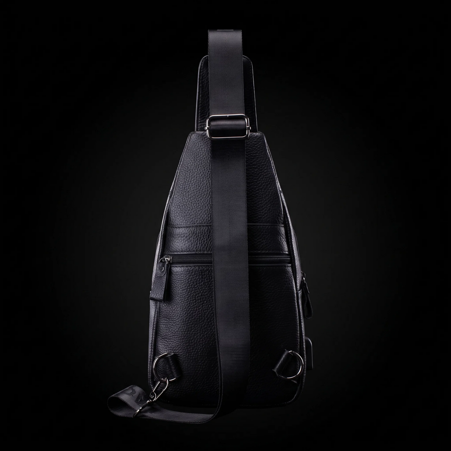 Stylish and Versatile Crocodile Leather Crossbody Bag